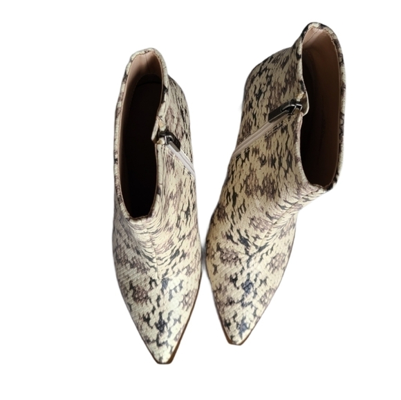 8.5 • 1.STATE • Kelte Pointed Toe Roccia Snake Bootie - Picture 3 of 7